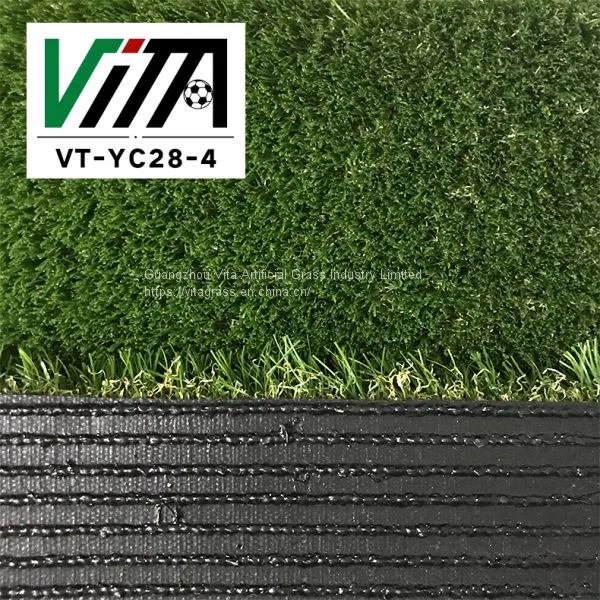 Best Price 4 Color Artificial Grass for Landscaping U Shape Garden Green Lawn Residents VT-YC28-4 photo-4