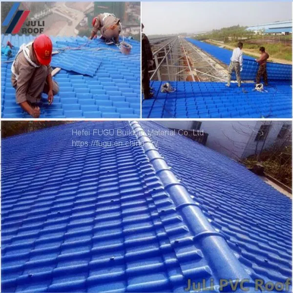 High Quality Colorful Technical Design ASA Synthetic Resin Terracotta Roof Tile photo-5