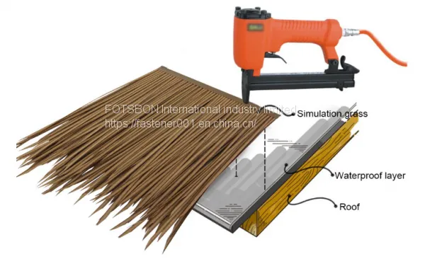 100Pcs Decor Lawn Straw Saz Chaume Artificial Grass Thatch Decorative Fake Cesped Gazon Pasto Sintetico Para Jardin For Home and Garden