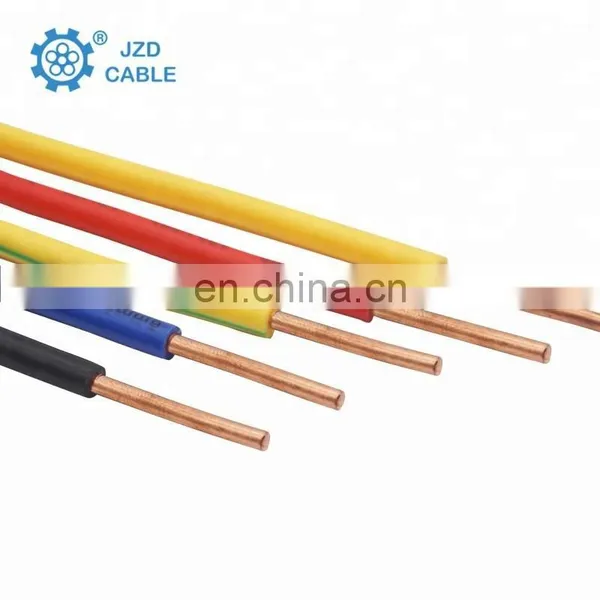 1.5 mm 2.5 mm 4 6 sq mm Single Core PVC Coated Copper Electric Cable Wire photo-2