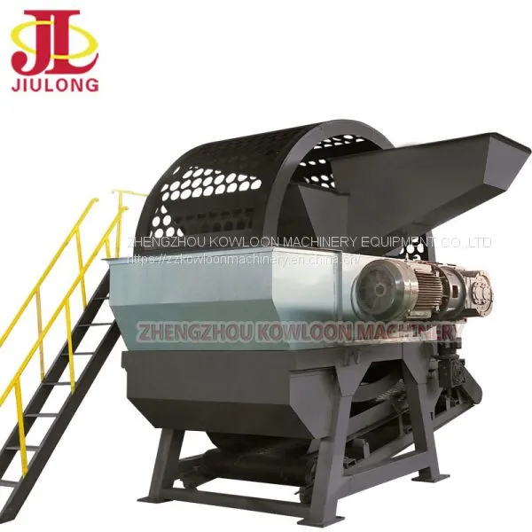 1500-2000 kg /h Scrap Tire Rubber Recycle Machine Scrap Tire Shredder photo-3