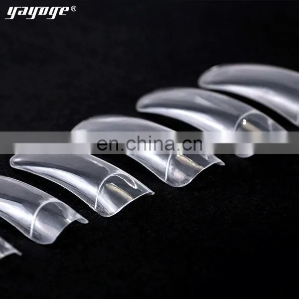 Silicone 5 Colors Options Nail Art Tools Smile Customised Nail Tips Tapered photo-2