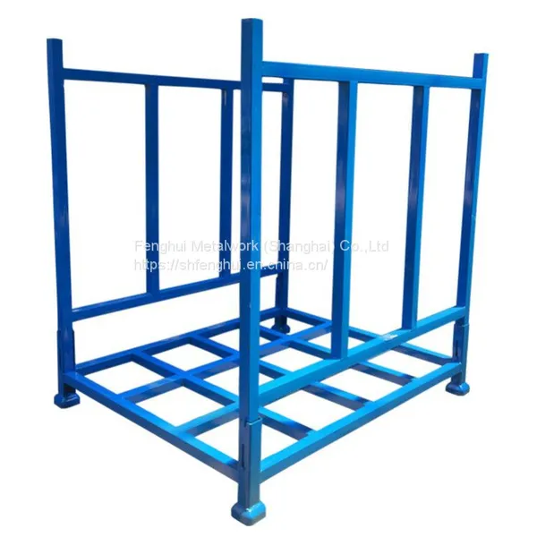 Heavy Duty Warehouse Transport Galvanized Storage Steel Metal Stacking Movable Post Pallet Racks/ Racking Warehouse Customized Tire Rack Pallet Rack Metal Stacking Shelves Stacking Racks photo-3