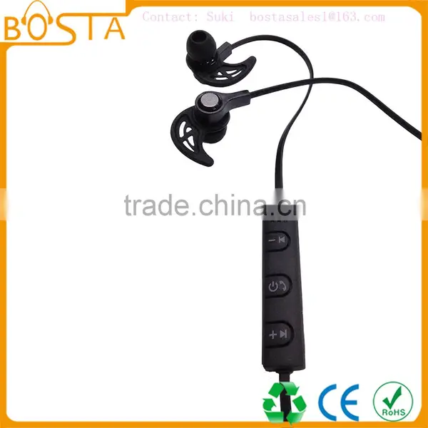 Stereo Fashion Hot Selling Low Cost High Quality BQB Magnetic Bluetooth Eaprhones photo-3