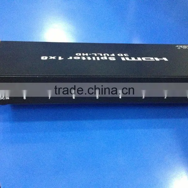 3D Full-HD 1X8 HDMI Splitter From Pcer photo-2