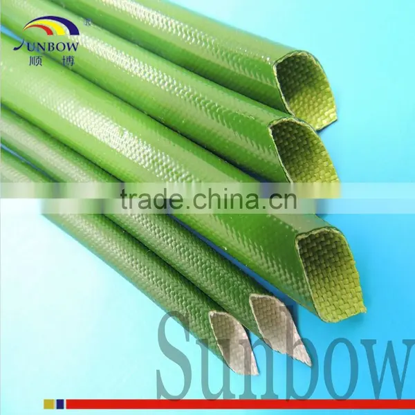 Sunbow UL High Temperature Resistant Varnished VW-1 Flame Retardant Self-extinguishable Silicone Fiberglass Sleeving photo-5