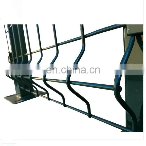 Powder Coated Black Decorative Steel Fence