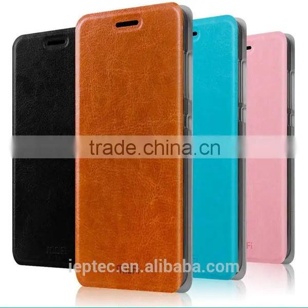 MOFi RUI Series Waterproof PU Leather Phone Flip Cover Cases for Vodafone Smart First 6 photo-5