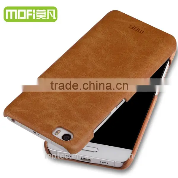 Xiaomi Mi5 Case Original Mofi Back Cover 2016 New Xiaomi mi 5 High Quality Case Cover Xiaomi Mi5 Pro 5 Leather Funda Celular M5 photo-2