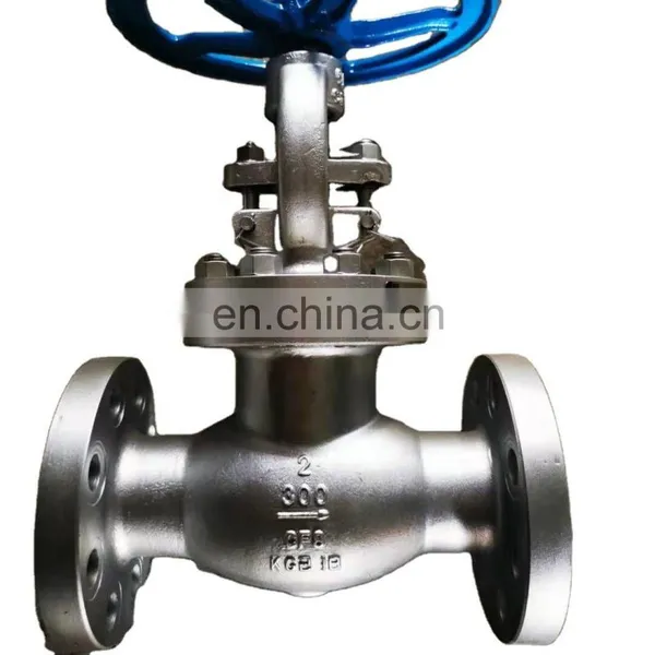 API ANSI BS DIN Globe Valve Stainless Steel Duplex Stainless Steel CF8 CF8M CF3 CF3M Degreased Treatment for Oxygen Liquid