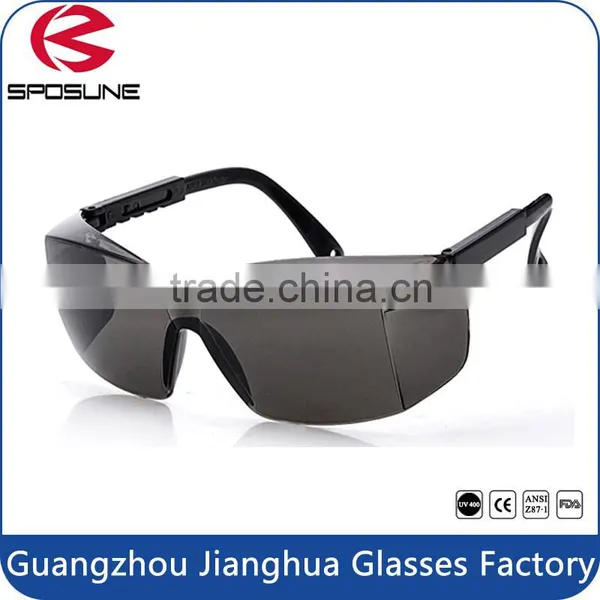 Factory Wholesale Square Dustproof Windproof Durable Cross-country Glasses Dark Grey pc Welding Filter Lens Goggles photo-3