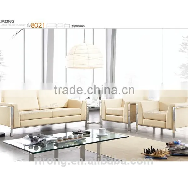 Pashmina Leather Armrest Furniture Living Room Sofa Set 8059 photo-2