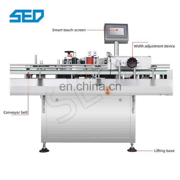 High Efficiency 10-100 Bottles / Min Automatic Round Bottle Labeling Machine photo-3
