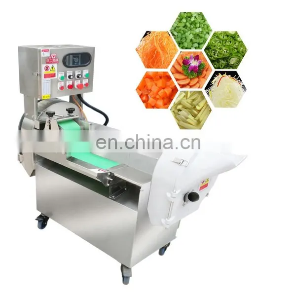 Industrial Leaf Root Vegetable Fruit Cutting Machine Sweet Potato Carrot Cutter Slicer Dicing Machine photo-3