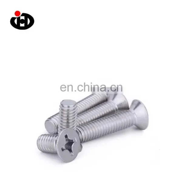 China Sell High Quality ISO9001 Stainless Steel Cross Countersunk Head DIN965 Machine Screws photo-5