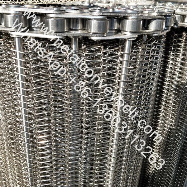 High Quality Conveyor Belt Wire Mesh With Chain Driven Mesh Belt for Sale photo-4