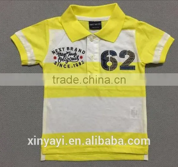 2016 Kids Polo Shirt 100% Cotton Embroidery Pique Fabric for Wholesale Textile Cotton Fabric photo-2