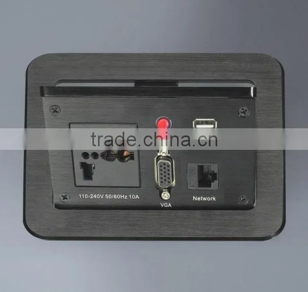 Intelligent Air Support Type 3 Pin Desktop Socket for Office photo-4