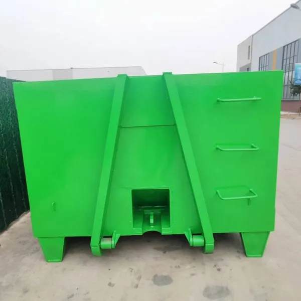 BOLI  Scrap Bins Container Hook Lift Steel Skip Bin Trailer Steel Dustbin Trash Bin Large Waste Garbage Bin Hook Lift Container Dumpster for Sale