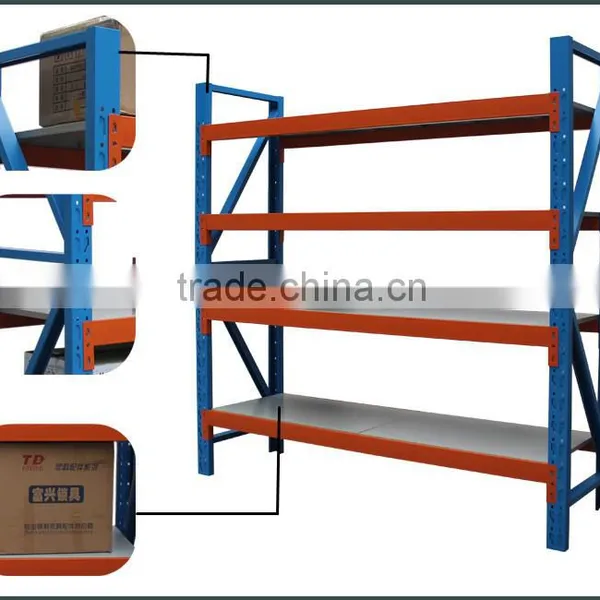 Heavy Duty Shelf Metal Furniture 4 Tier Steel Rack photo-2