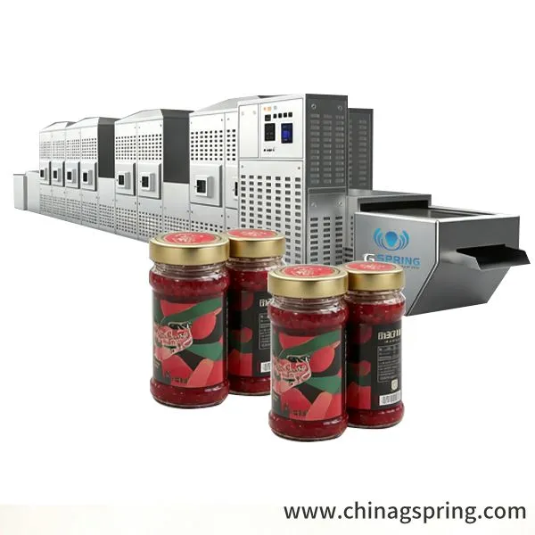 Factory Price Industrial Microwave Oven For Food Drying Sterilization Processing Machine