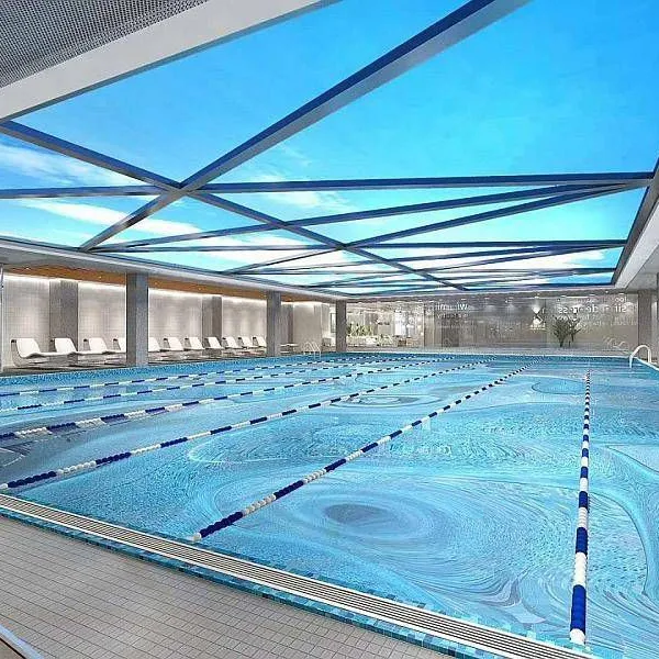 Transparent Borderless Swimming Pool, Large Outdoor Swimming Pool, Constant Temperature Borderless Swimming Pool Planning, Design, and Construction, photo-5