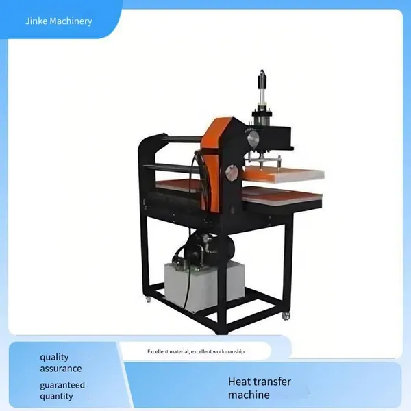 Jinke Sliding Pneumatic Dual-station Heat Transfer Machine, Easy to Use With Good Pattern Transfer Effect photo-4