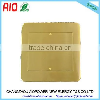 120X120mm Two Door Soft Start Universal 3 Pin Power Socket + 3 Pin XLR Plug Floor Socket photo-3