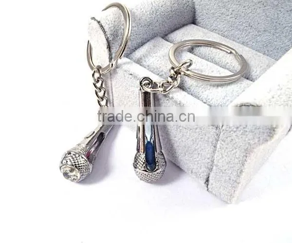 Cheap Keychains in Bulk Microphone Promotional Keychains photo-3