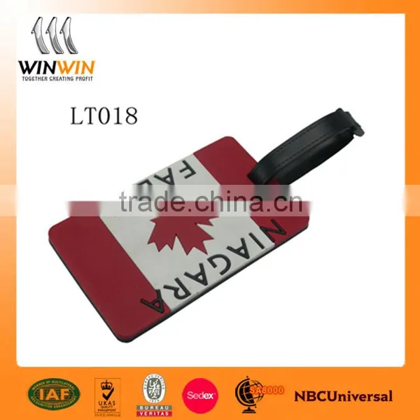 Promotion Fashion Soft Pvc Luggage Tag photo-2