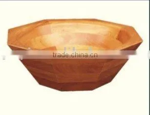 White Oak Octagonal Sink Wood Sink Basin