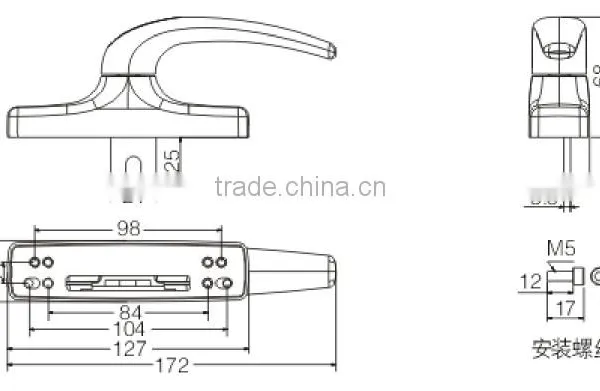 Window Handle JW9028A photo-2