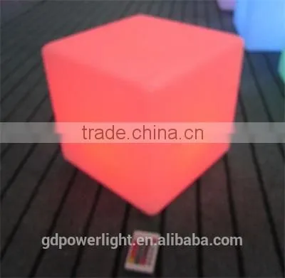 LED Light Decotative Cube With Remote Control C007 photo-2