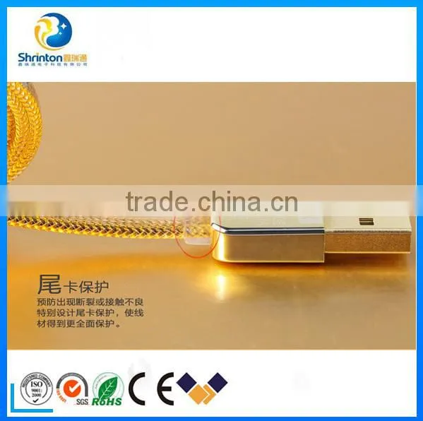 Wholesale Mobile Phone Accessories for Iphone Use Pure Copper 2.1A Fast Charging Data Cable photo-4