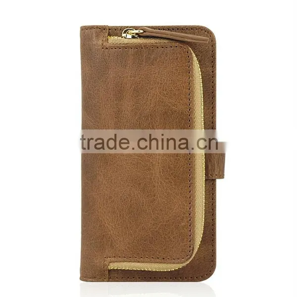 Superior Quality Mobile Accessories for Iphone 6 Genuine Leather Case photo-5