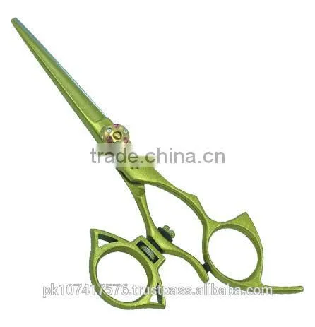 Hair Fashion Stylish Cutting Scissors Removable Finger Ring