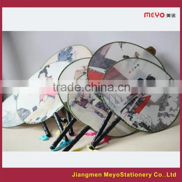 2015 Decorative Gift 100% Handmade Customized Wooden Folding Hand Fan photo-3