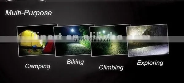 (130252) 2014 Hot Selling Factory Price Rechargeable Aluminum Flashlight 2014 With Zoom photo-5