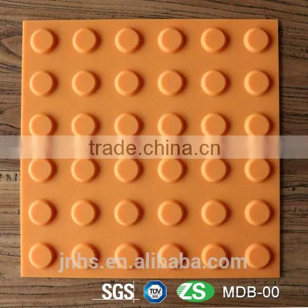 Pedestrian Tactile Stud Indicator--Rubber Tactile Tile Rubber Tactile Paver Rubber Tactile Paving Brick photo-3