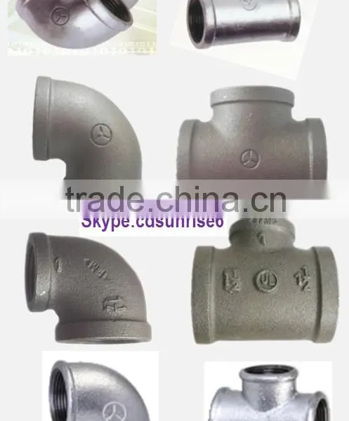 Malleable Iron Pipe Fitting Made in China, UL Certificate, EN10242, Cap, 300 photo-3