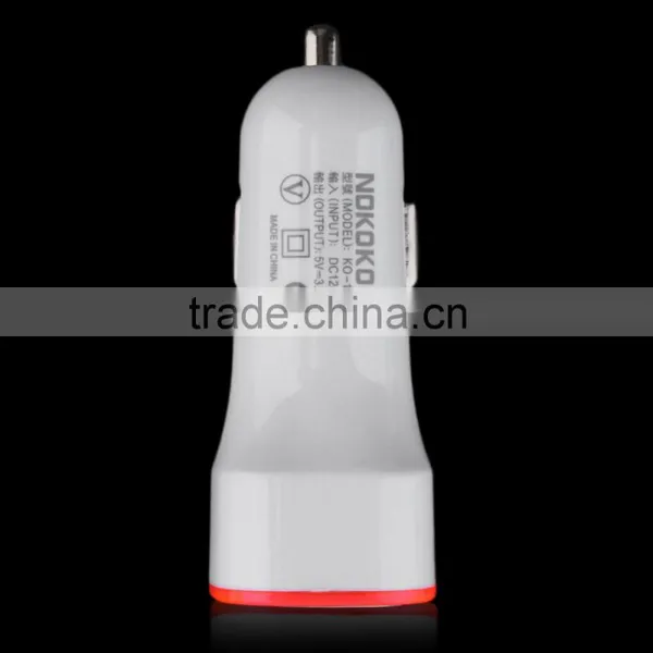 3.1A Dual USB Car Charger 12V-24V Input Mobile Phone Charger Tablet Splitter Igniter Carregadorveicular photo-4