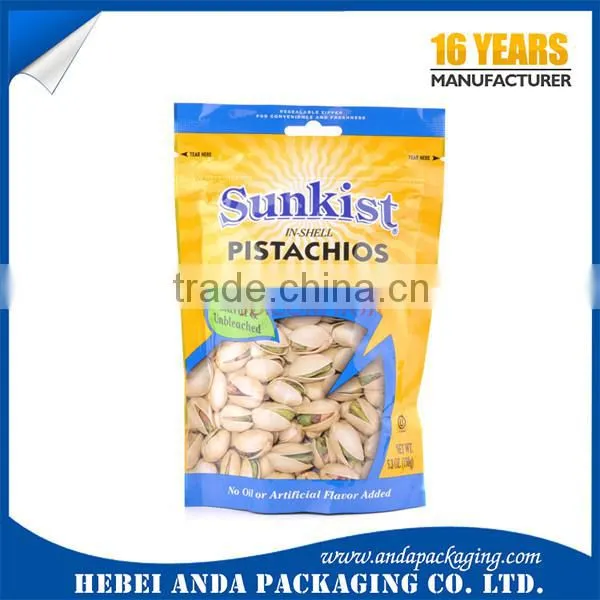 Customized Cashew Nuts Packaging Material/food Packaging for Nuts/plast Wrap Film Roll/seeds Bags photo-4