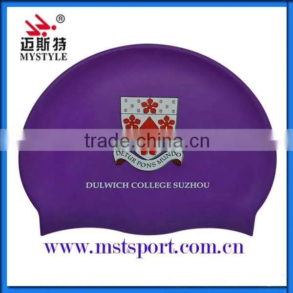 Water Sports Adult Silicone Flag Swim Cap photo-4