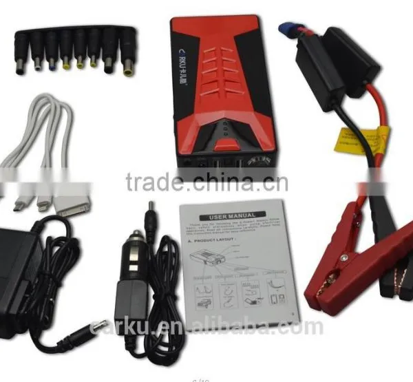 Mini Booster Jump Starter for a Car Portable Power Bank Battery photo-3