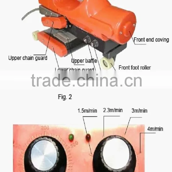 Geomembrane Hot Wedge Welding Machine ( Climbing Welder ) / Hot Wedge Welder photo-3