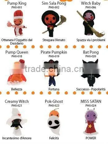 Saan ha String Voodoo Dolls,Mini Voodoo Doll, Keychain Voodoo Dolls