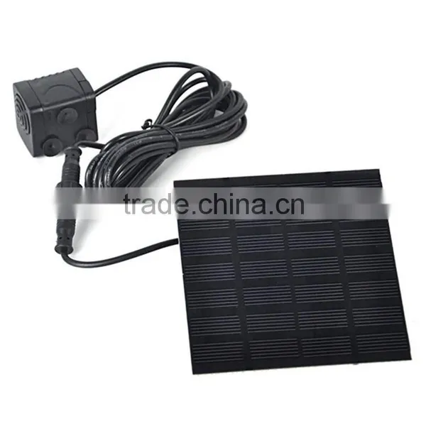 High Efficiency Solar Panel Decorative Pond Fountain Pumps Submersable Quality Choice photo-6
