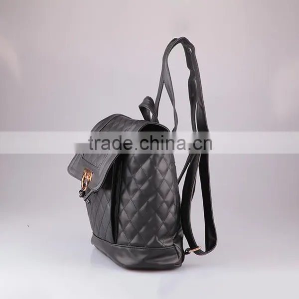 4807 Wholesale Backpack 2016 Hot Style Black Backpack Top Quality Waterproof Backpack Bag for Lady photo-2