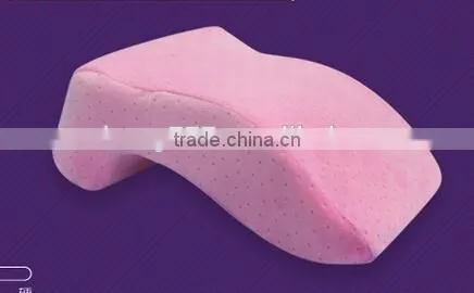 PTP004 100% Polyurethane Visco Elastic Foldable Portable Memory Foam Camping Pillow Memory Foam Office Desk Pillow