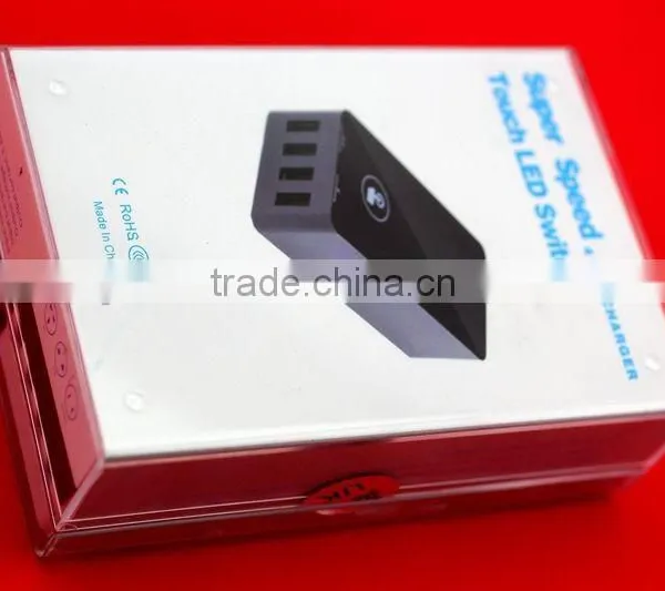 Travel Use and Electric Type Portable Mini 4 USB Port Charger photo-2